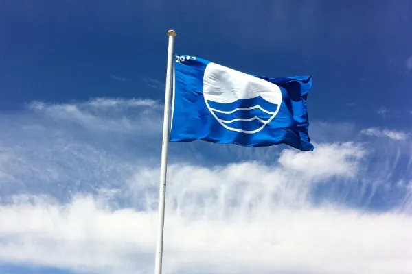 blue flag